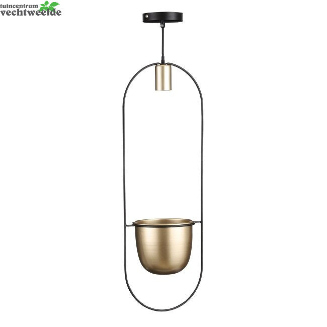  Hanglamp Brett L21b15h60cm Goud