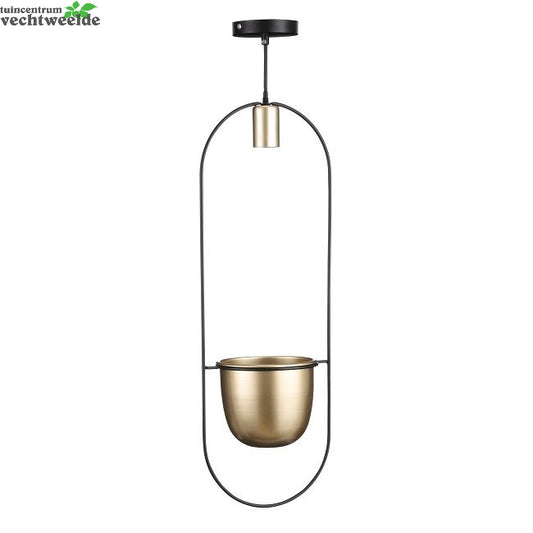  Hanglamp Brett L21b15h60cm Goud