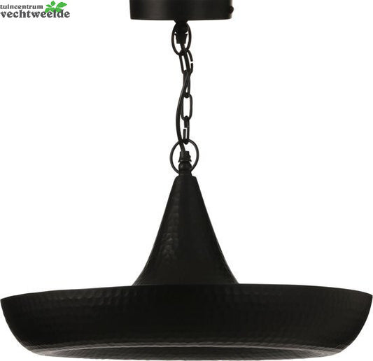  Hanglamp Madras E27 D45h26cm Zwart