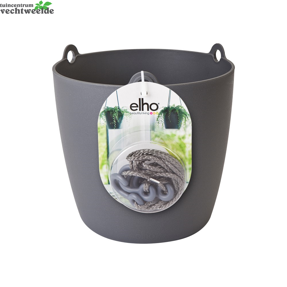  Hangpot Brussels D18cm Antraciet - Elho