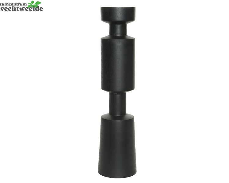 Decoris Kandelaar Hout D12h510cm Ntrl