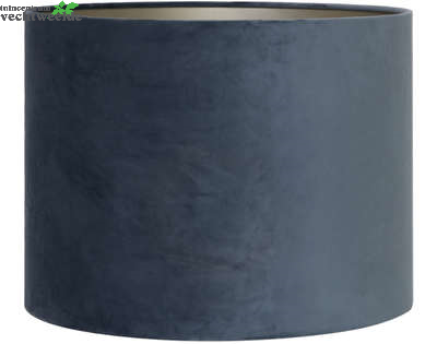  Kap Cilinder L25b25h18cm Blauw