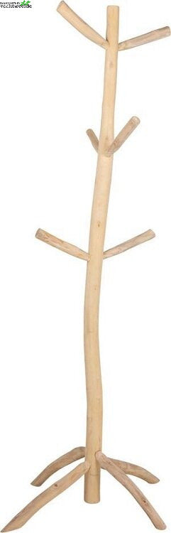  Kapstok Teak Naturel L42b53h183cm