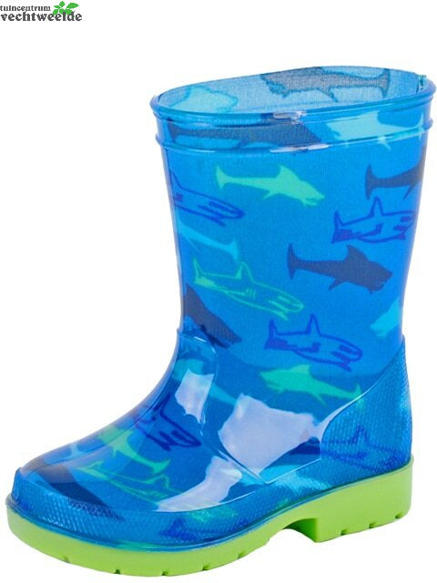  Kinderlaars Haai Blauw 24