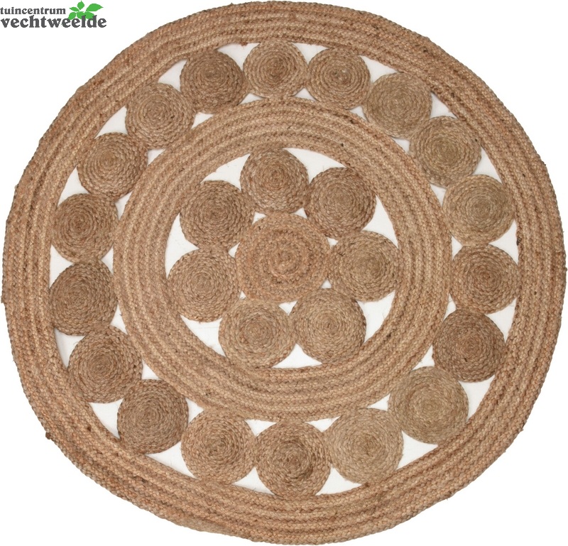  KLEED GEVLOCHTEN ROND 120CM
