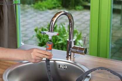 Gardena Kraanverbindingsstuk Binnenshuis