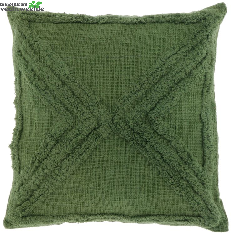 Unique Living Kussen Calvin L45b45cm Pesto