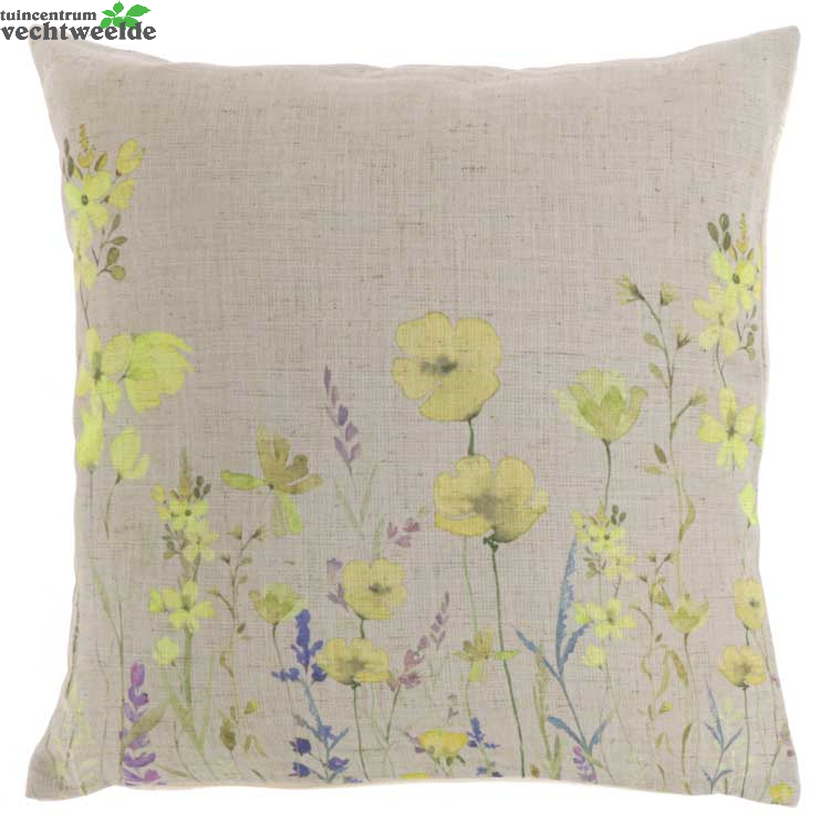 Unique Living Kussen Linnen Print L45b45cm Ds 16