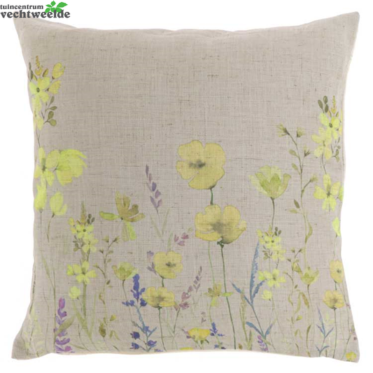 Unique Living Kussen Linnen Print L45b45cm Ds 16