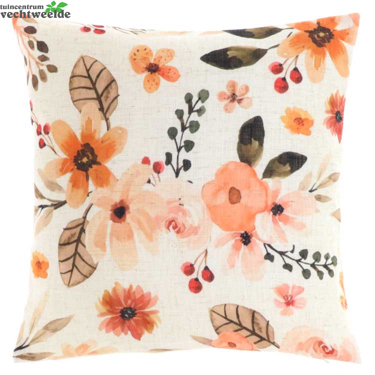 Unique Living Kussen Linnen Print L45b45cm Ds 17