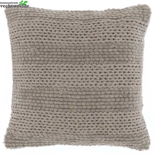 Unique Living Kussen Nancy L45b45cm Chateau Grey