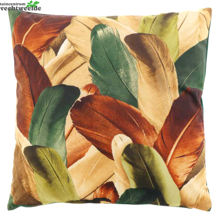 Unique Living Kussen Plumas Print L45b45cm Des 1