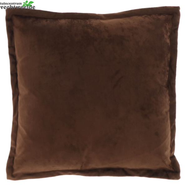 Unique Living Kussen Tatum L45b45cm Bisonbruin