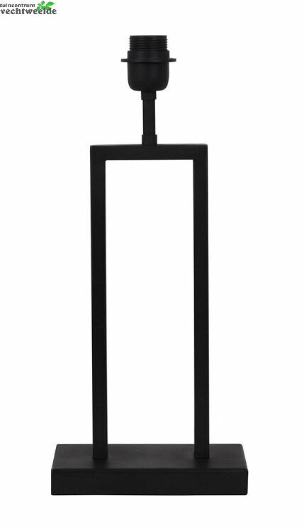  Lampvoet L20b10h41cm Mat Zwart