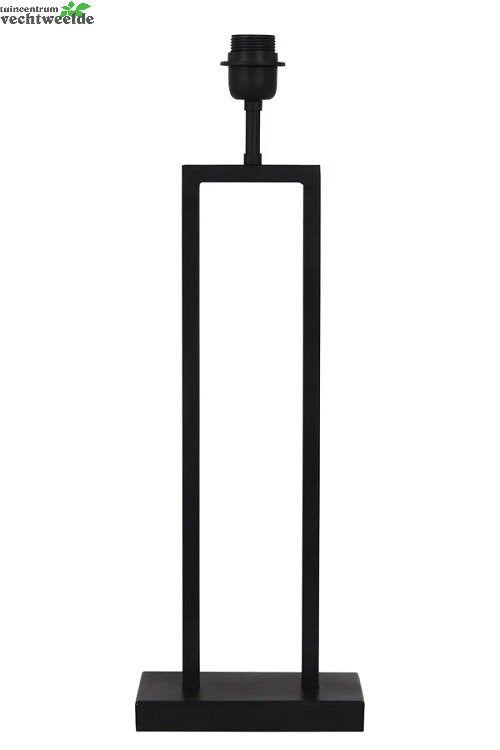  Lampvoet L20b10h55cm Mat Zwart