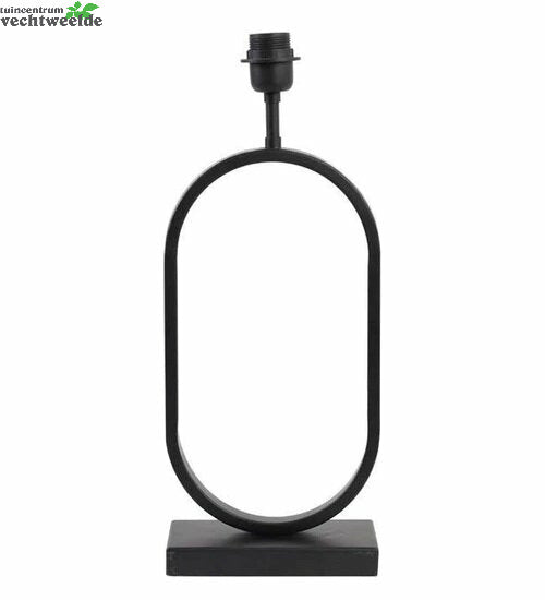  Lampvoet L21b10h45cm Zwart