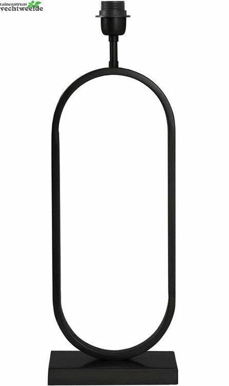  Lampvoet L21b13h55cm Zwart