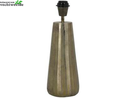  Lampvoet Saley D13h39cm Ruw Antiek Brons