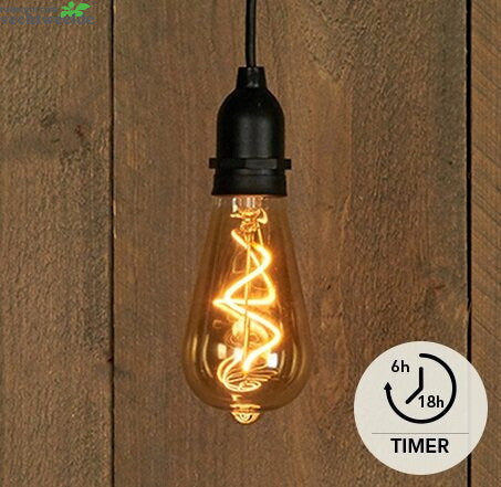  Ledlamp Retro Dia64 H145mm Op Batterijen