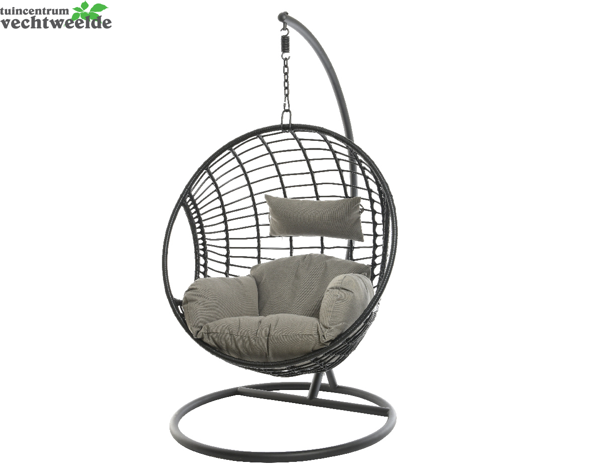 Decoris London Hangstoel Zwart