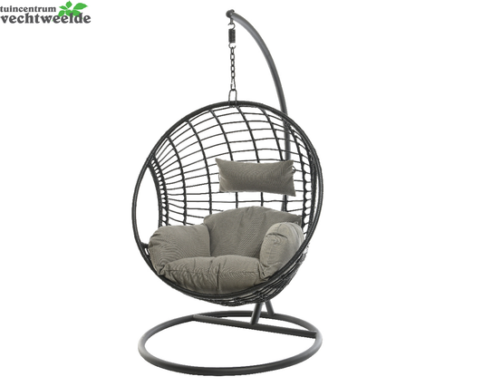 Decoris London Hangstoel Zwart
