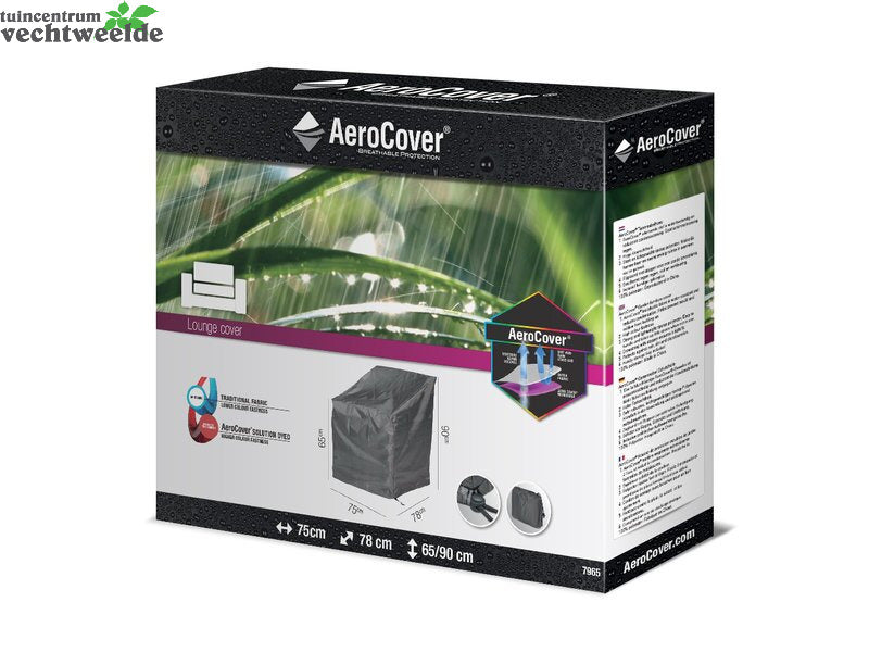 Aerocover Loungestoelhoes Hoge Rug 75x78x65/90