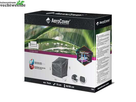 Aerocover Loungestoelhoes Hoge Rug 75x78x65/90