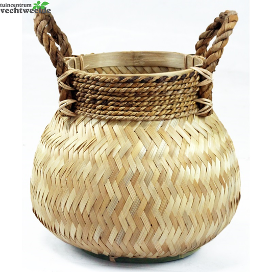  Mand Bamboo Naturel D37h32cm