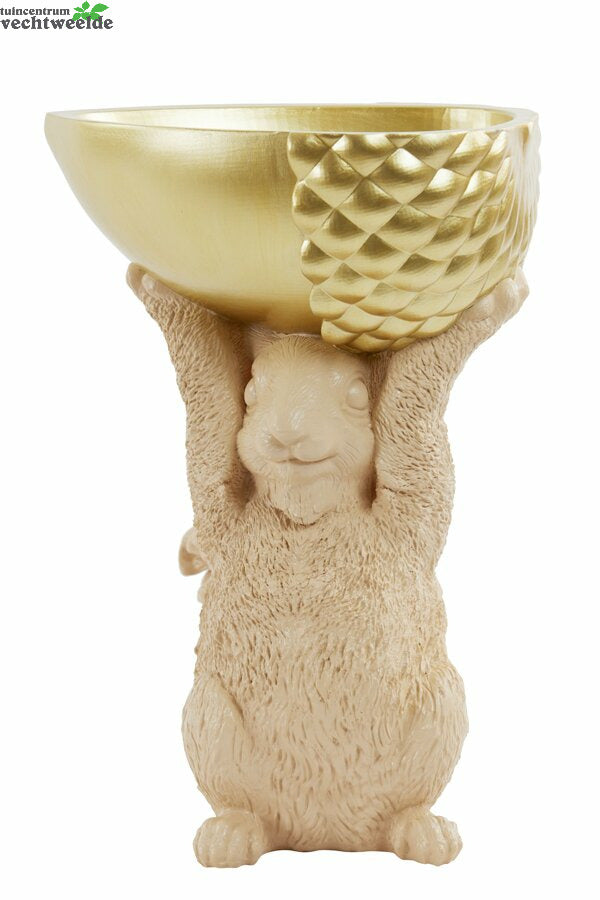  Ornament Squirrel Roze