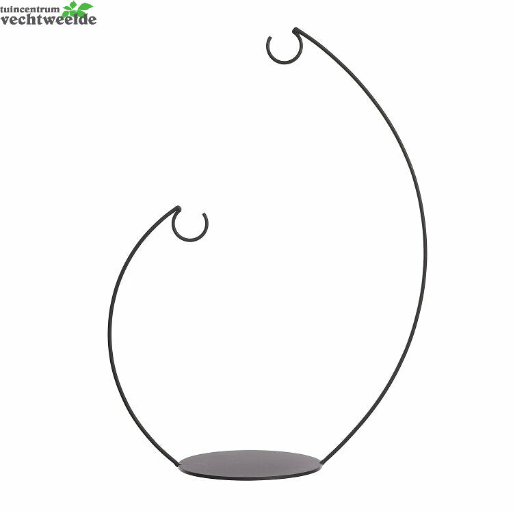  Ornament Standrd L35b16h48cm Zwart