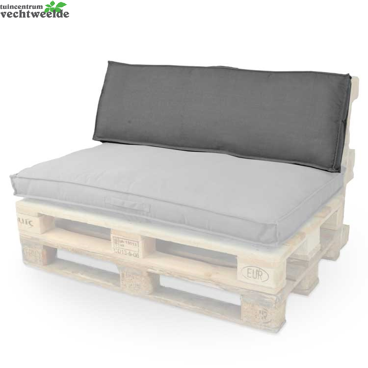 Unique Living Palletkussen Luana L40b120 D.grijs