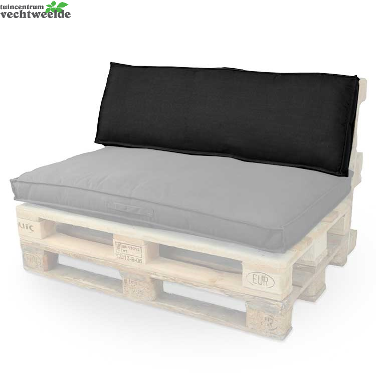 Unique Living Palletkussen Luana L40b120cm Zwart