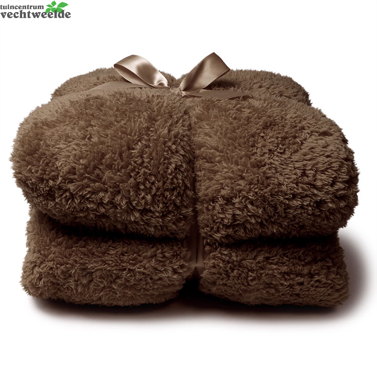 Unique Living Plaid Teddy L200b150cm Cocosnoot