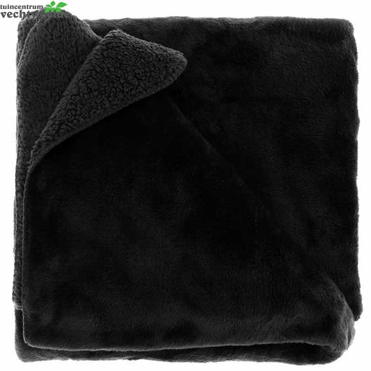 Unique Living Plaid Torvah L200b150cm Zwart