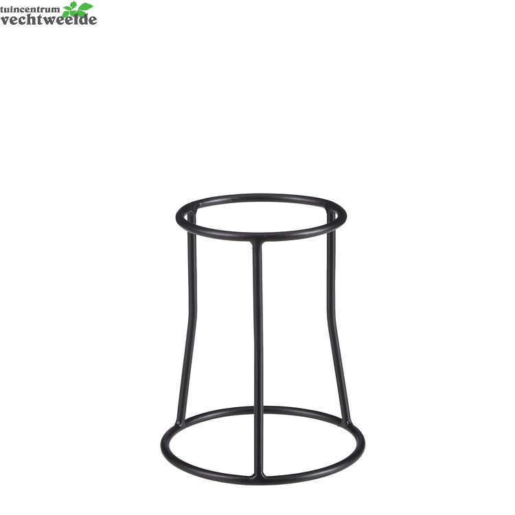  Plantenstandaard D19.5h23cm Zwart