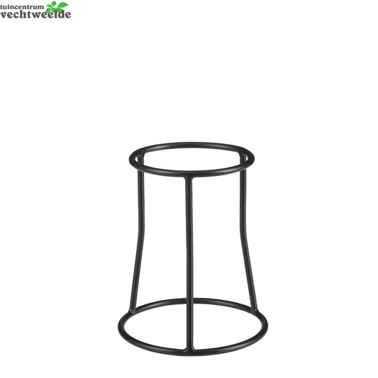  Plantenstandaard D19.5h23cm Zwart