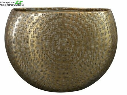  Planter Nynke L33b16h24cm Goud