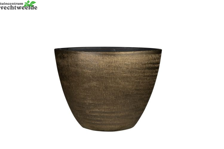  Planter Ryan L33b16h25cm Shiny Gold