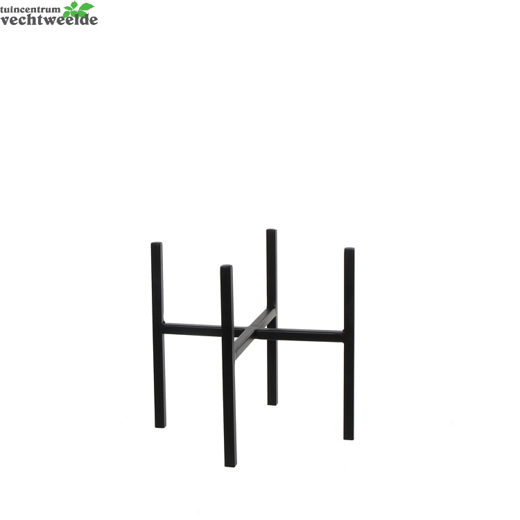  Planttafel Ascot D24h25cm Zwart
