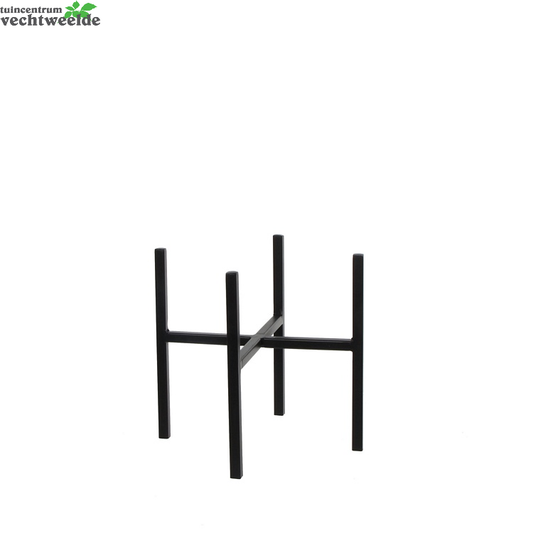  Planttafel Ascot D24h25cm Zwart