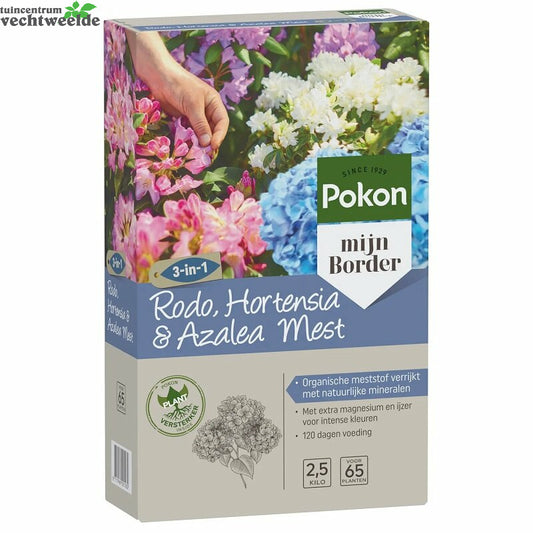  Pokon Hortensia, Rhododendron & Azalea, Mest 2,5 Kg