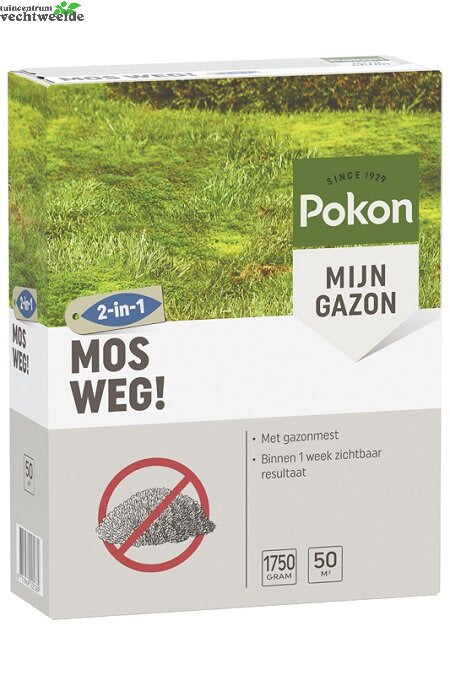  Pokon Mos Weg! 50 M2 1750 Gram