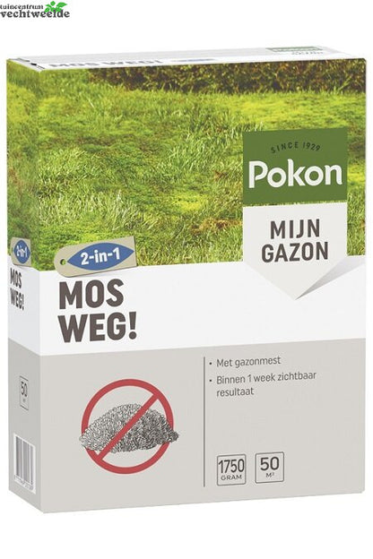  Pokon Mos Weg! 50 M2 1750 Gram