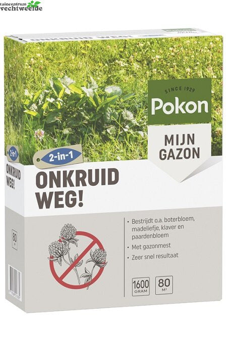  Pokon Onkruid Weg! 80 M2 1600 Gram