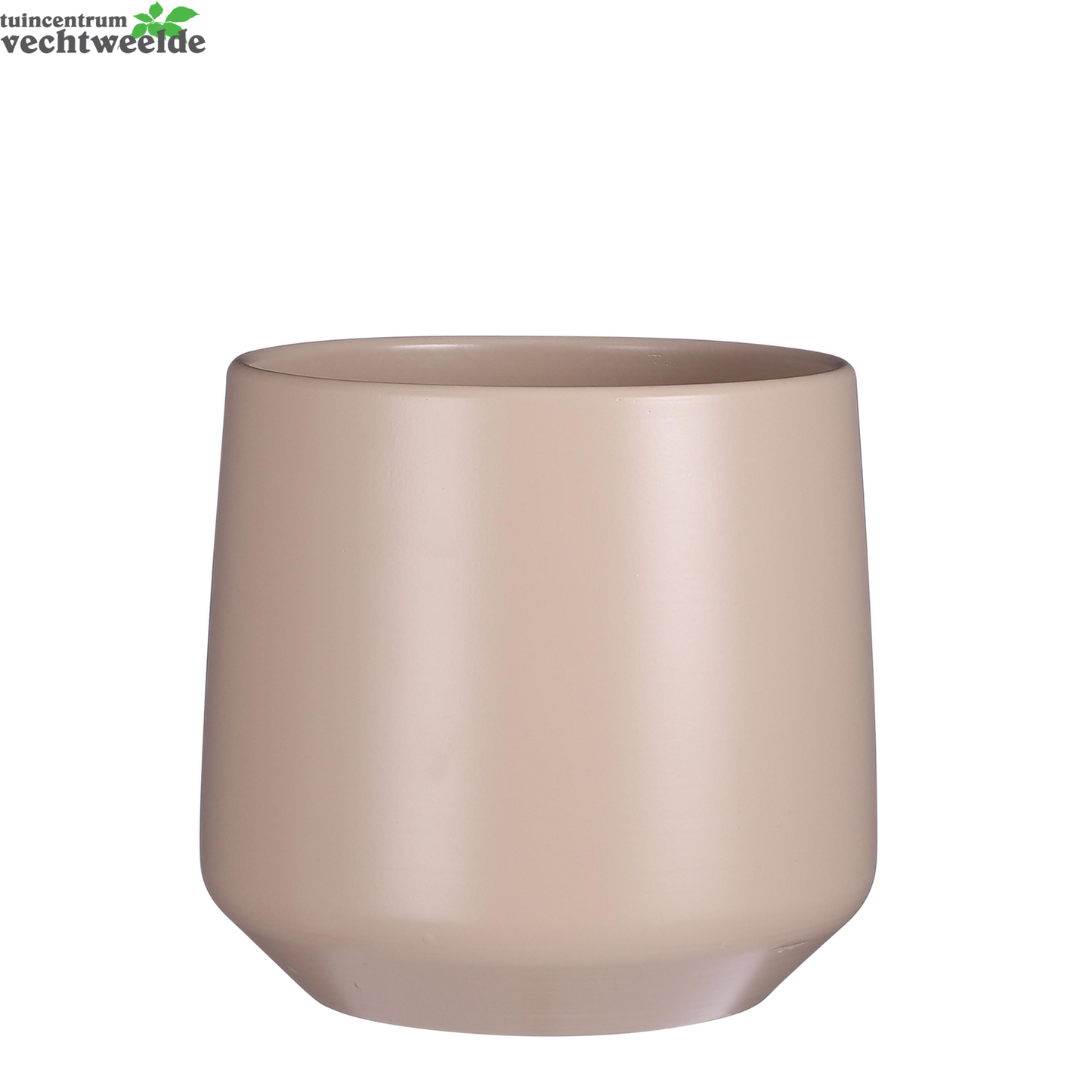  Pot Amber D28h26cm L.roze Mat