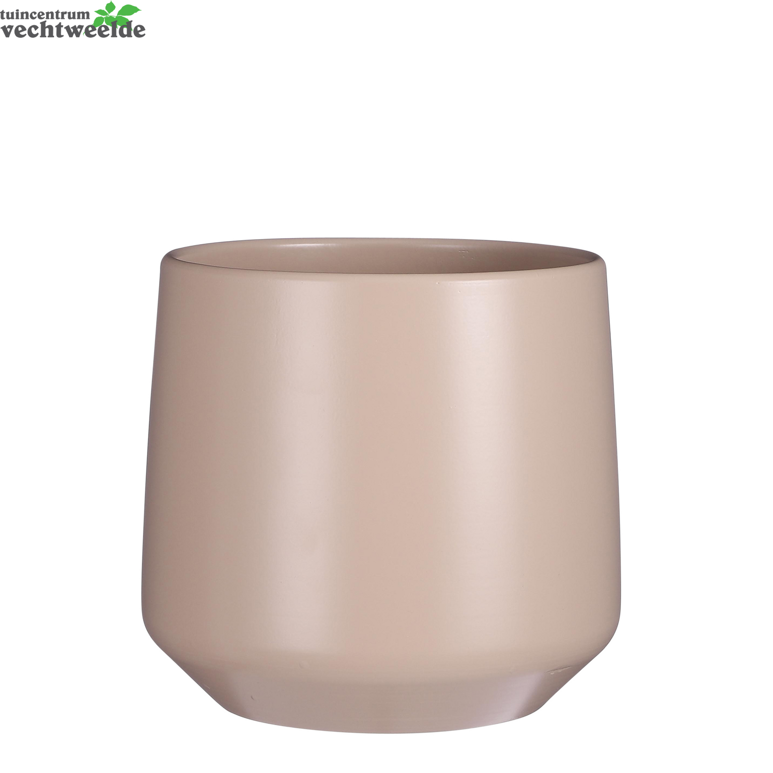  Pot Amber D28h26cm L.roze Mat