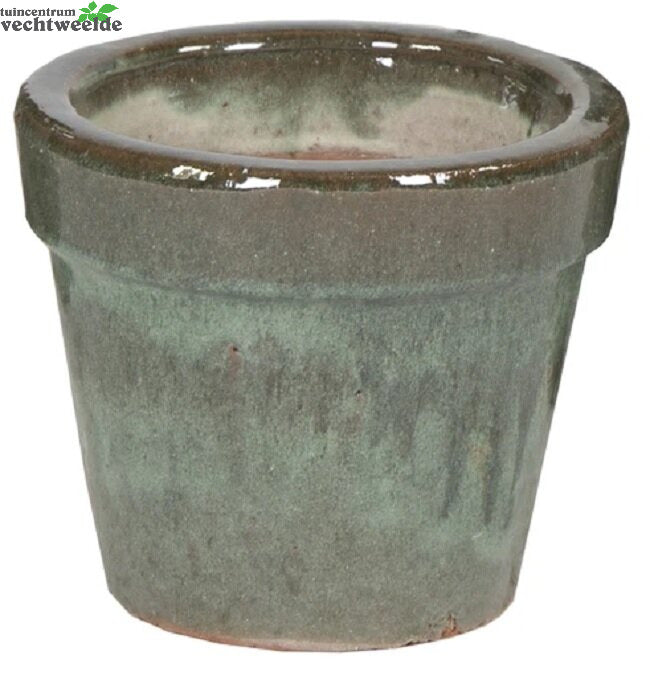  Pot Basis Glazuur D27h20cm Groen M