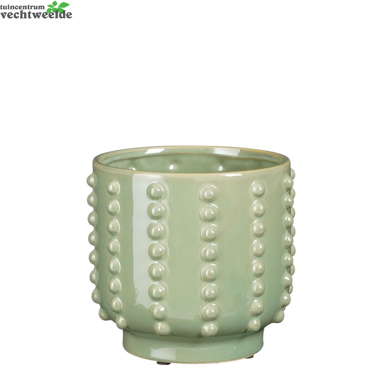  Pot Boaz D17.5h16.5cm Groen