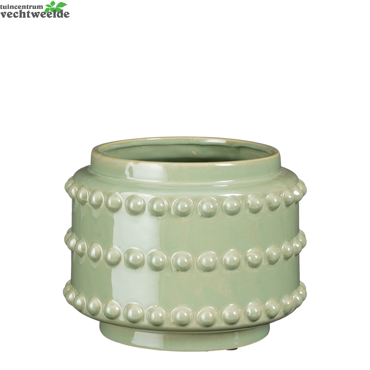  Pot Boaz D21h16.5cm Groen