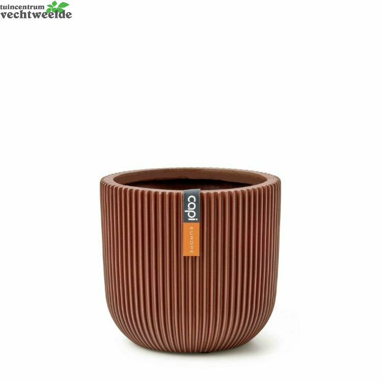  Pot Bol Groove D17h15cm Merlot Rood